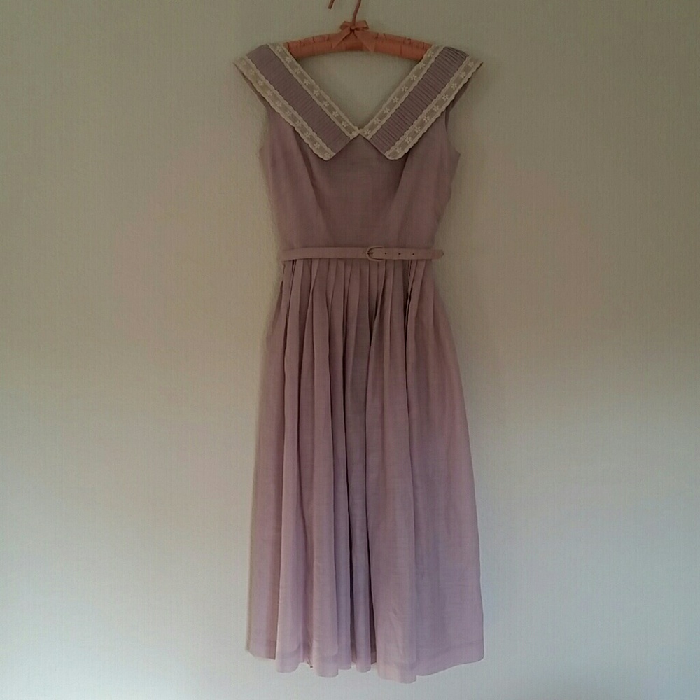 Vintage lilac 50's dress